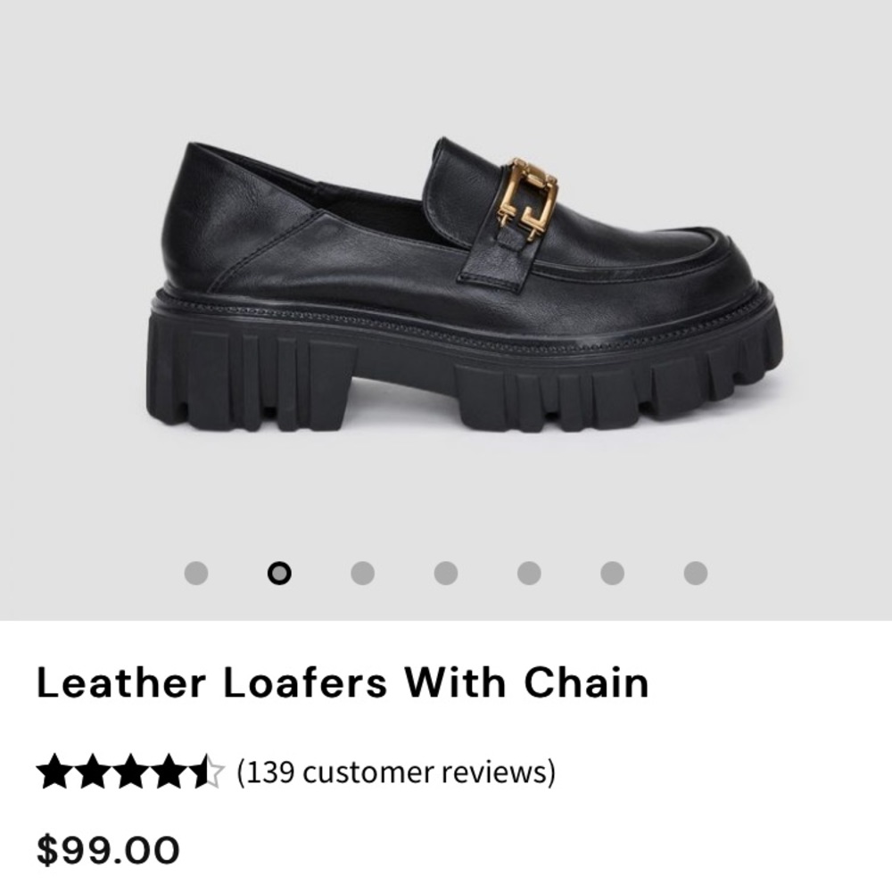 Loafers With Chain